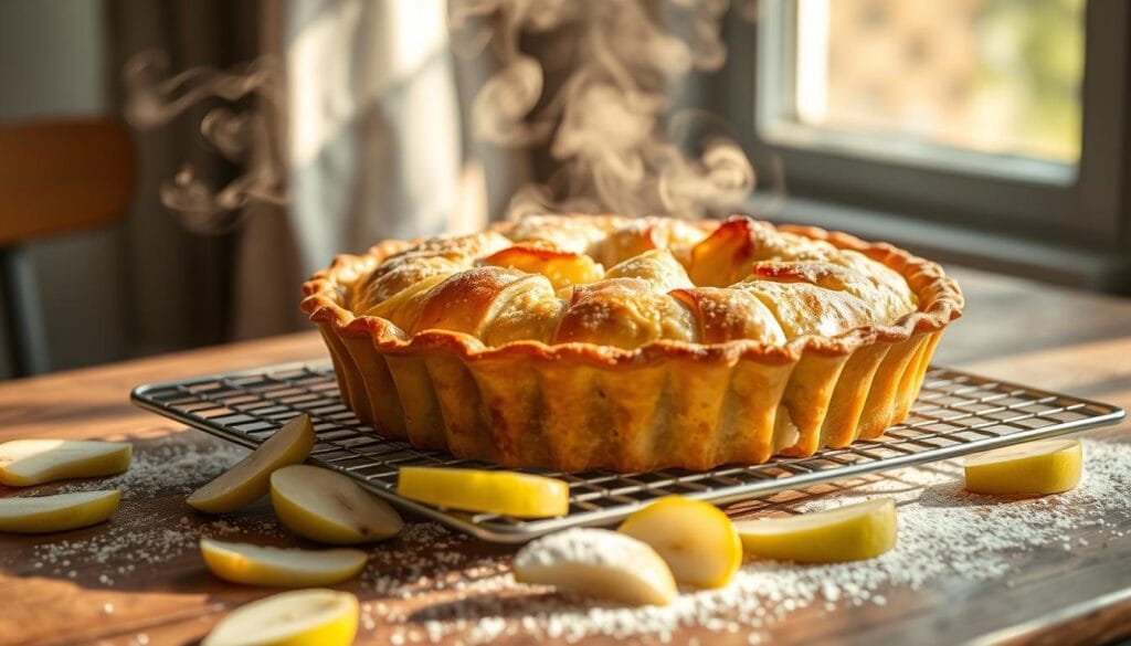 Apple Pear Pie Cooling Technique