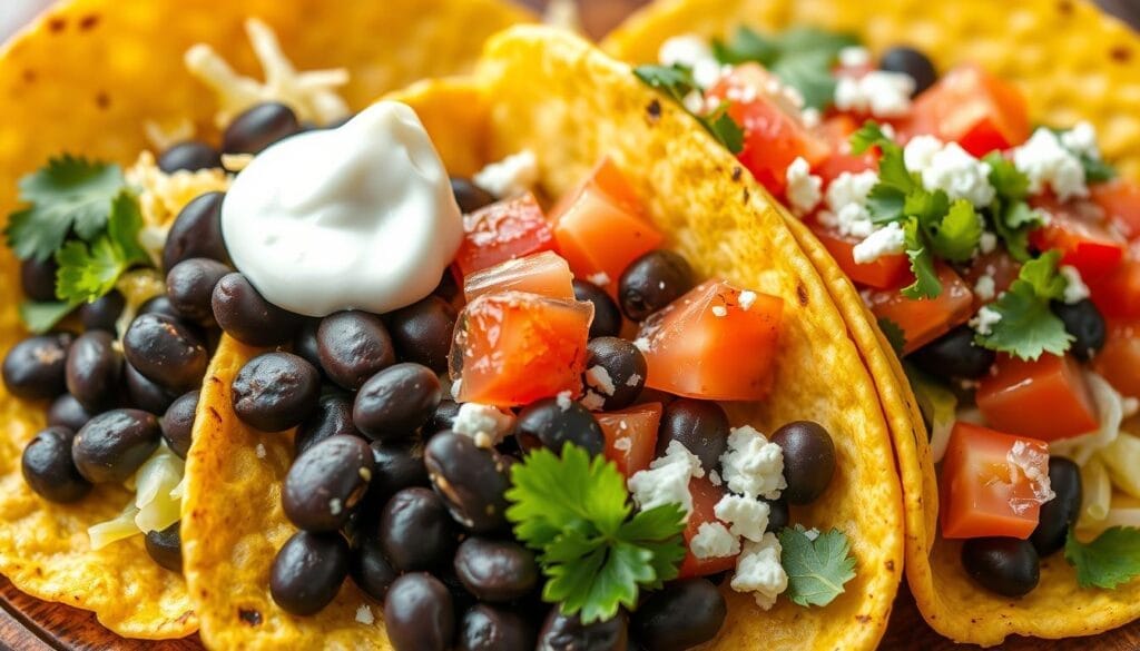 black bean tacos