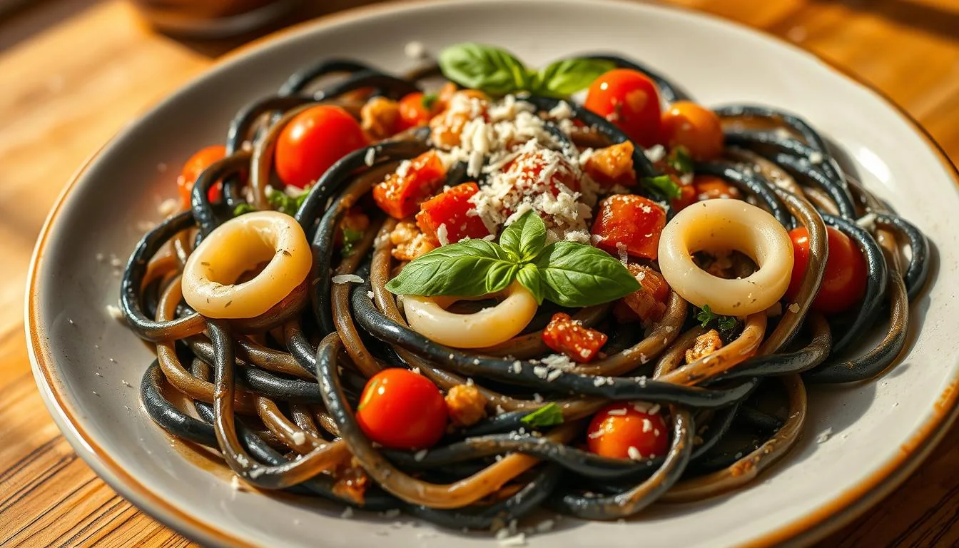 squid ink pasta recipe